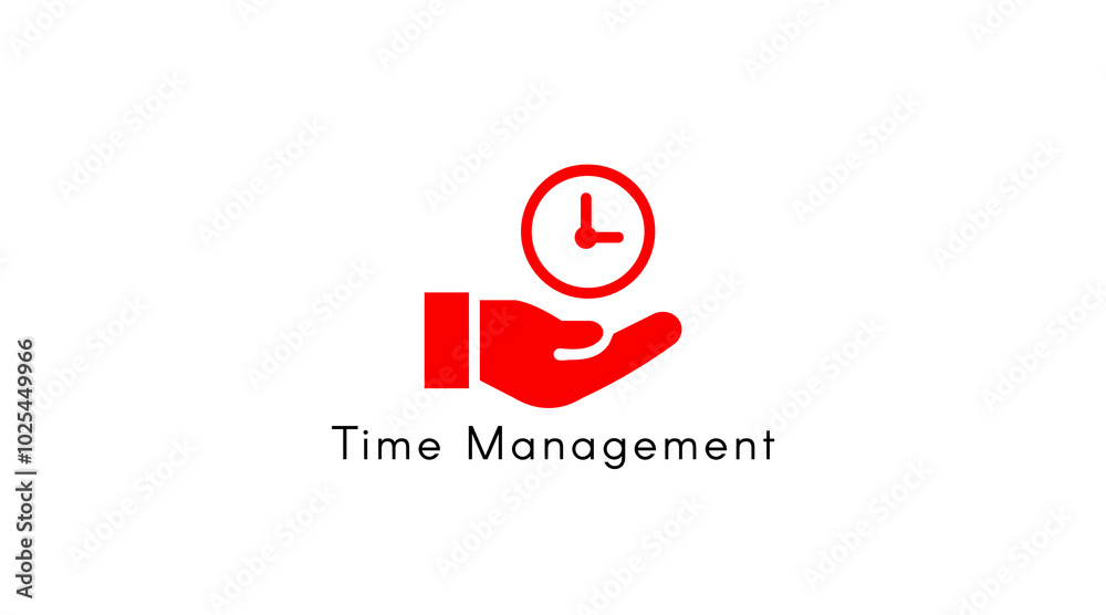 BUSINESS CONCEPT - TIME MANAGEMENT SIGN