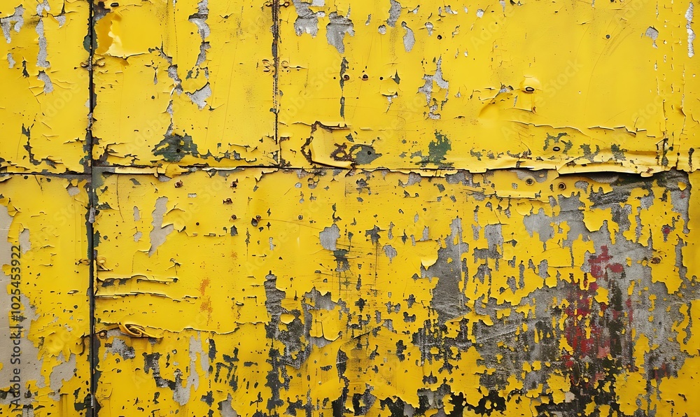 yellow poster background texture weathered billboard street. yellow poster background texture weathered billboard street.