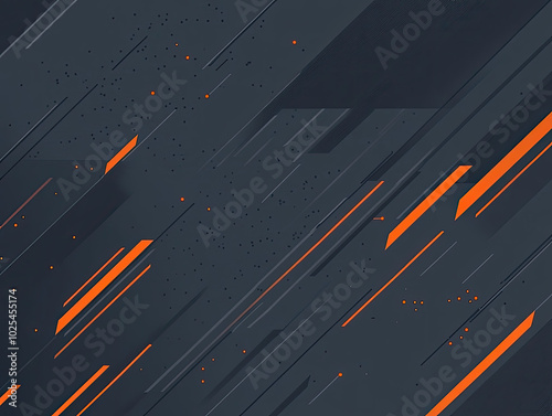 Vector Background with Dark Grey and Blue Gradients, Sleek and Professional