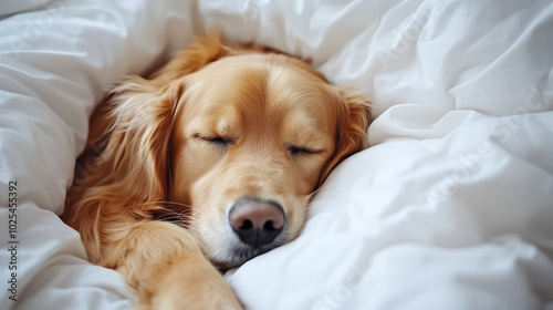 すやすや眠る愛犬