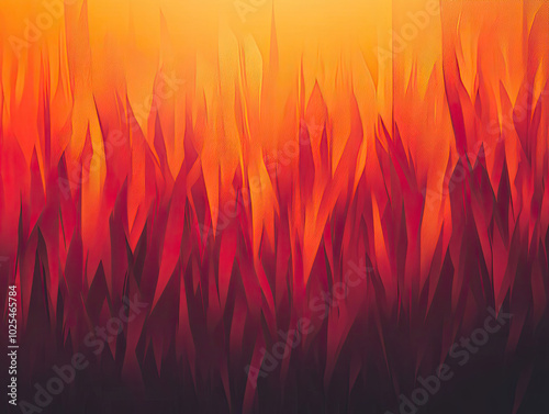 Vector Background with Fiery Red and Orange Gradients, Bold and Dramatic