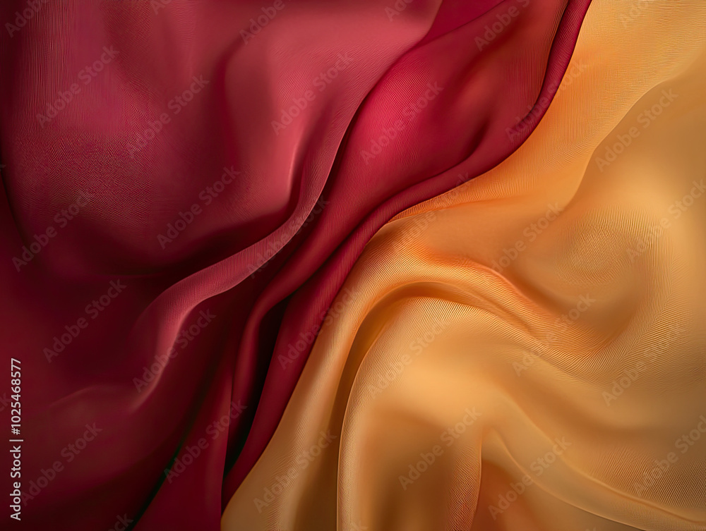 Fototapeta premium Abstract Gradient Background with Fabric Textures for a Luxurious Visual Appeal