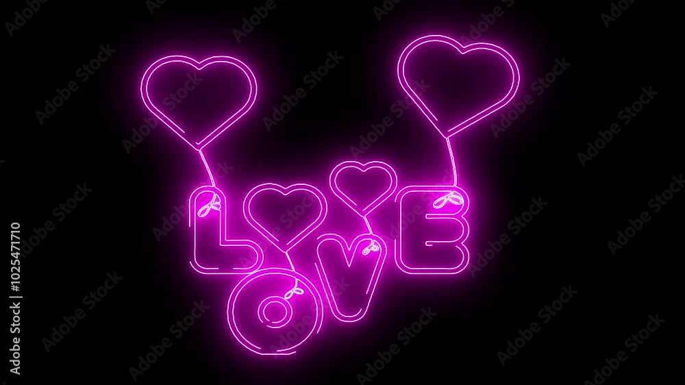 illustration of a beautiful love image, a purple heart symbolizes love illustration of a beautiful love image, a purple heart symbolizes love