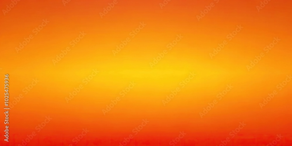 Minimalist fiery red to sunny orange gradient background perfect for various design projects