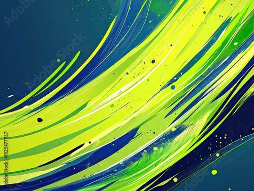 Abstract Sports Field Background with Dynamic Lines for Action and Energy-Filled Designs photo