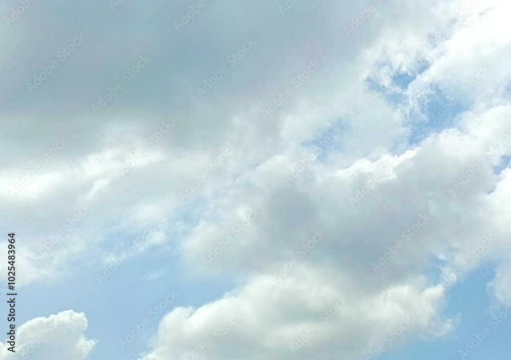 animated video of the sky and white clouds moving animated video of the sky and white clouds moving