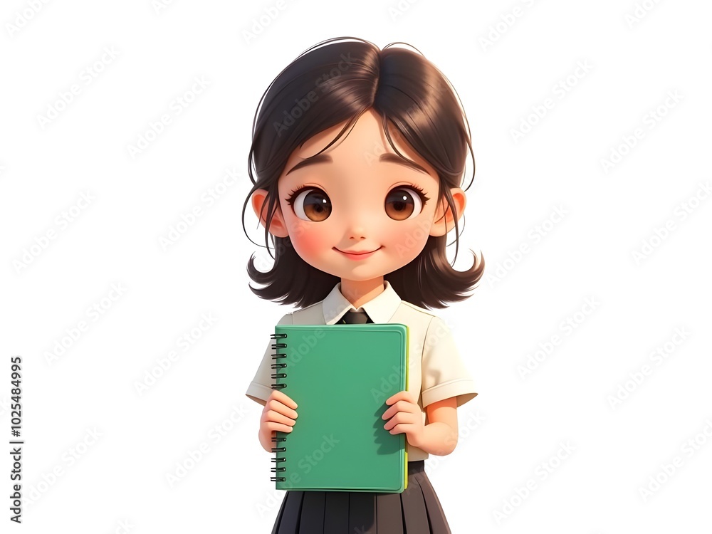 Holding a Notebook
Holding a Notebook