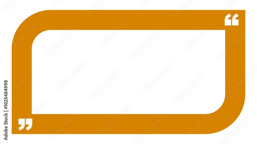 Quote Frame Template Quote Box Frame Design Elements with Border and Quote Frame Template Quote Box Frame Design Elements with Border and