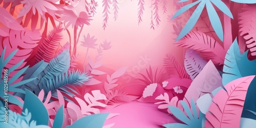 Cotton fabric with a pink backdrop, Pink backdrop with cotton fabric