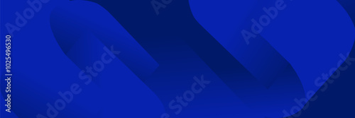 Vector abstract graphic design Banner blue technology background. 