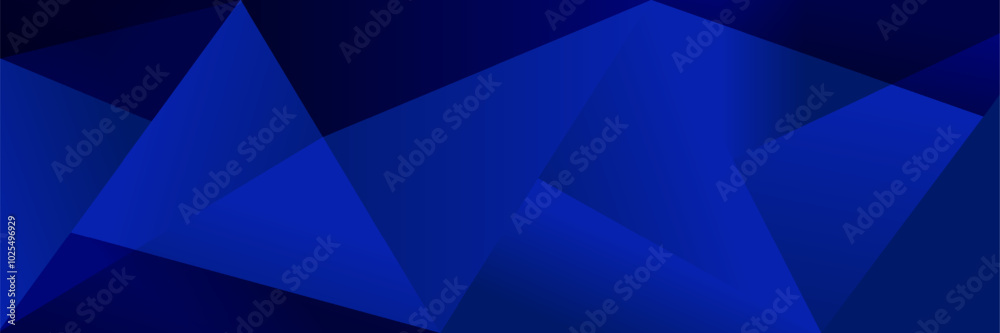 Fototapeta premium Vector abstract graphic design Banner blue technology background. 