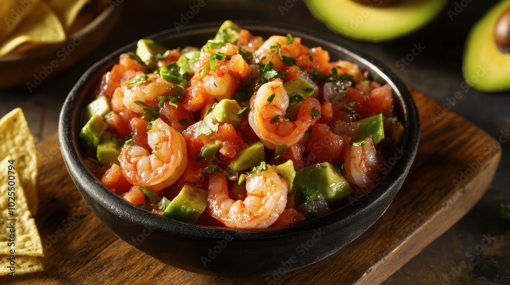 Fresh Shrimp Salad with Avocado and Tomato Fresh Shrimp Salad with Avocado and Tomato
