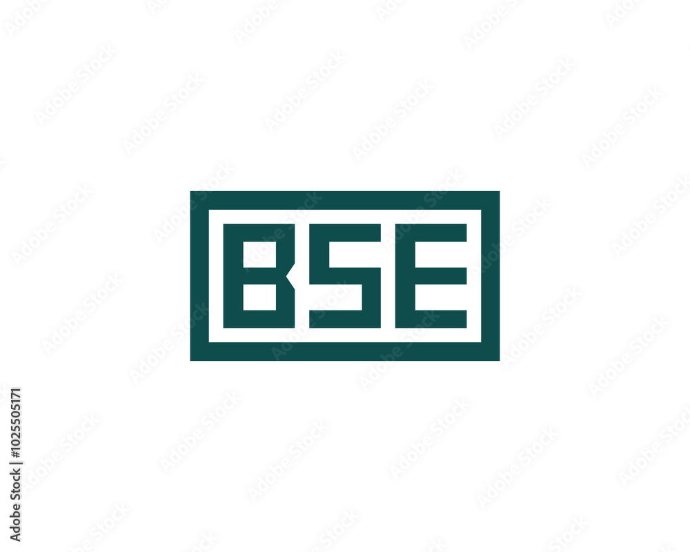 BSE logo design vector template. BSE