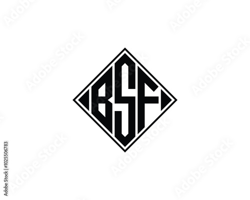 Free Download BSF logo design vector template. BSF - GFXLoad
