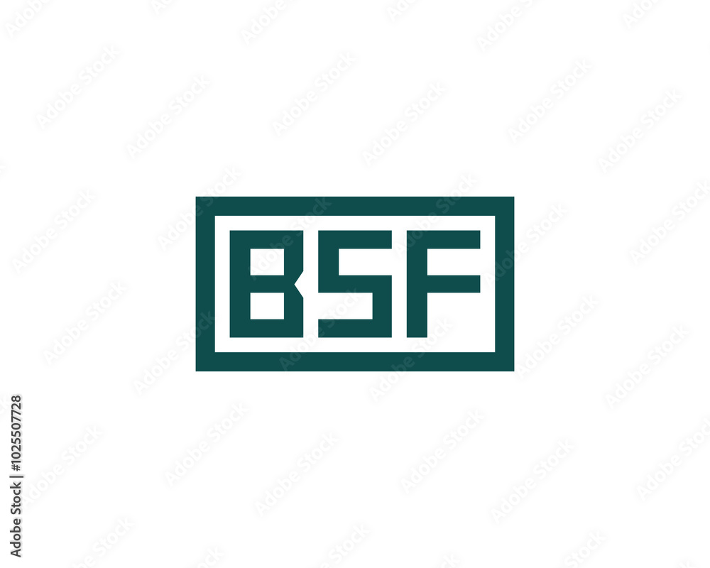 BSF logo design vector template. BSF BSF logo design vector template. BSF