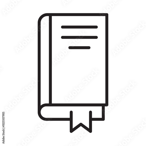 Bookmark icon design