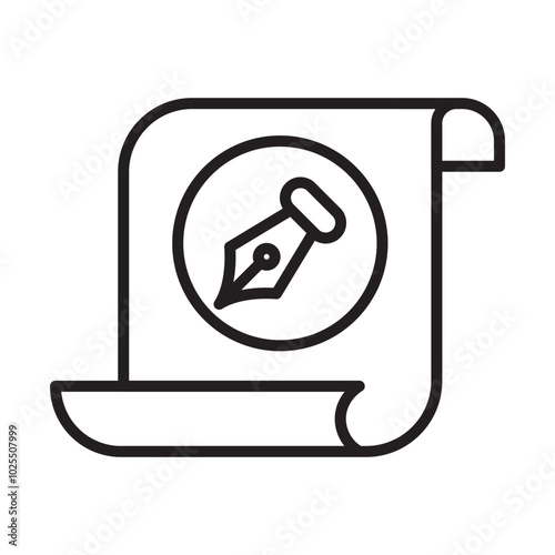 Manuscript icon design