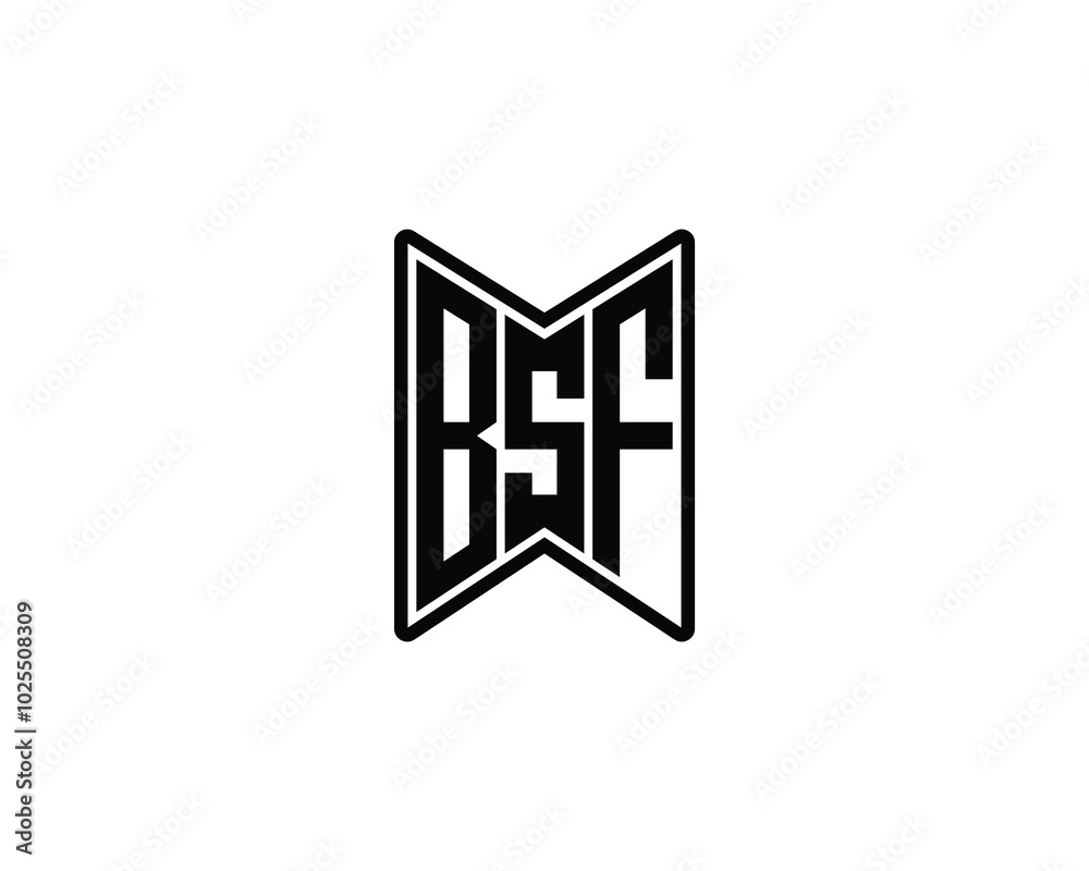 BSF logo design vector template. BSF BSF logo design vector template. BSF