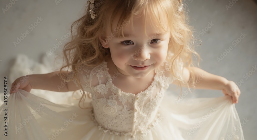 models : zoe - Angelic Blonde Toddler Girl in White Lace Dress models : zoe - Angelic Blonde Toddler Girl in White Lace Dress