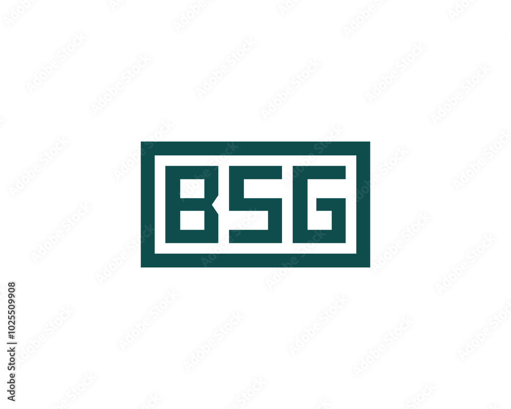 BSG logo design vector template. BSG BSG logo design vector template. BSG