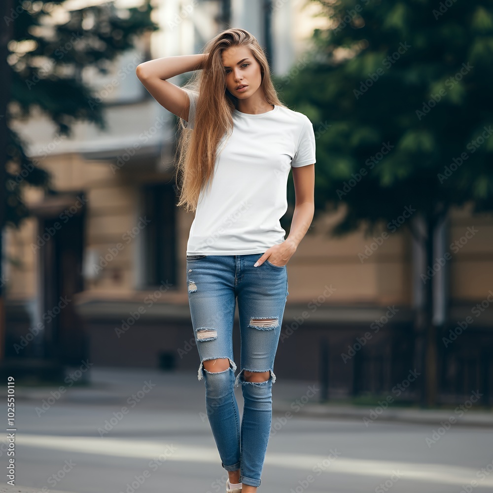 Blank t-shirt mockup Blank t-shirt mockup