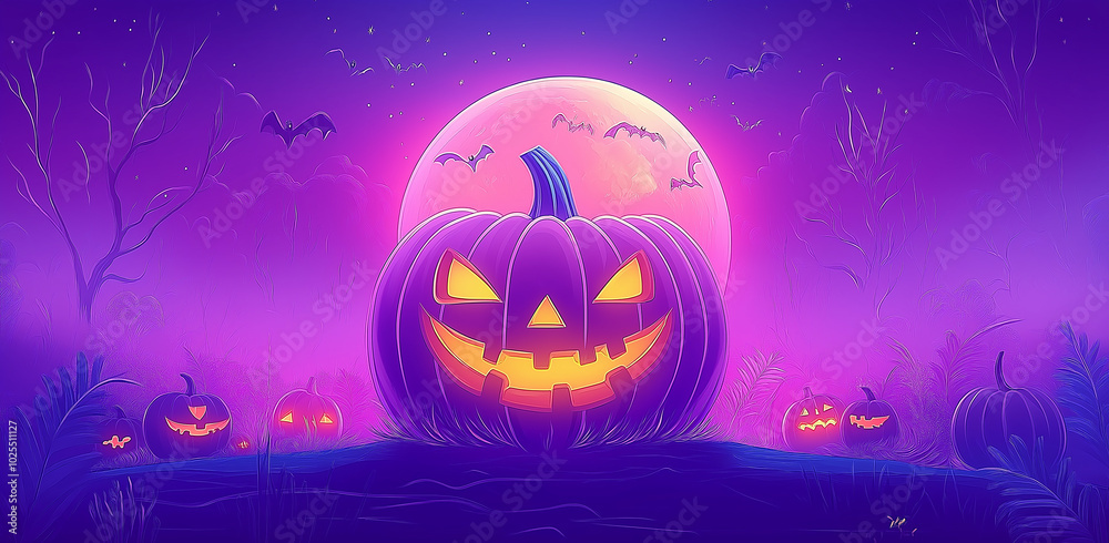 halloween pumpkin on the background halloween pumpkin on the background