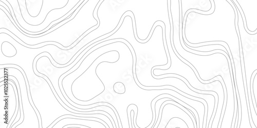 Vector geographic contour map. Background of the topographic map. Topographic map