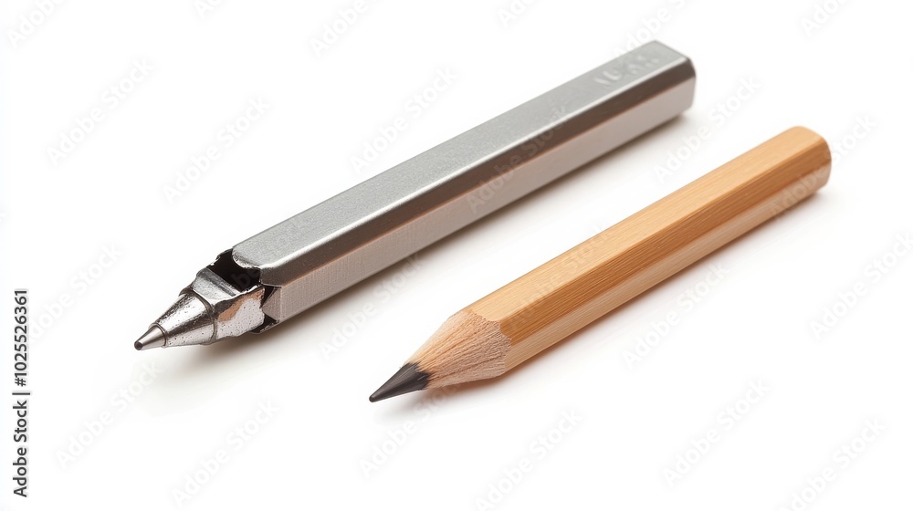 Sharpener and pencil Sharpener and pencil