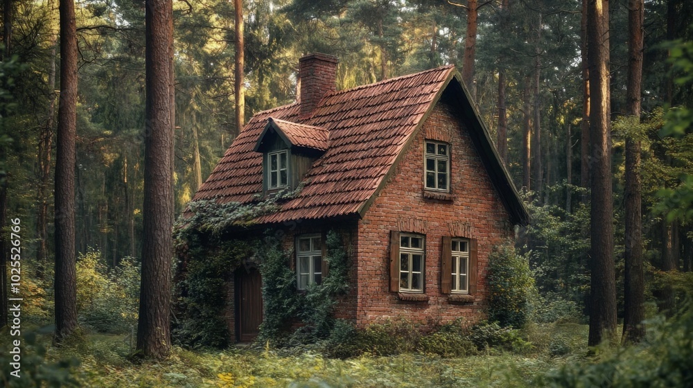 Ancient abode nestled in woods Ancient abode nestled in woods