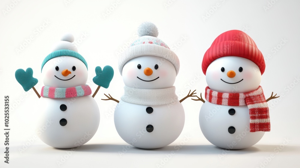 Cute snowman. Winter holiday theme. Cute snowman. Winter holiday theme.