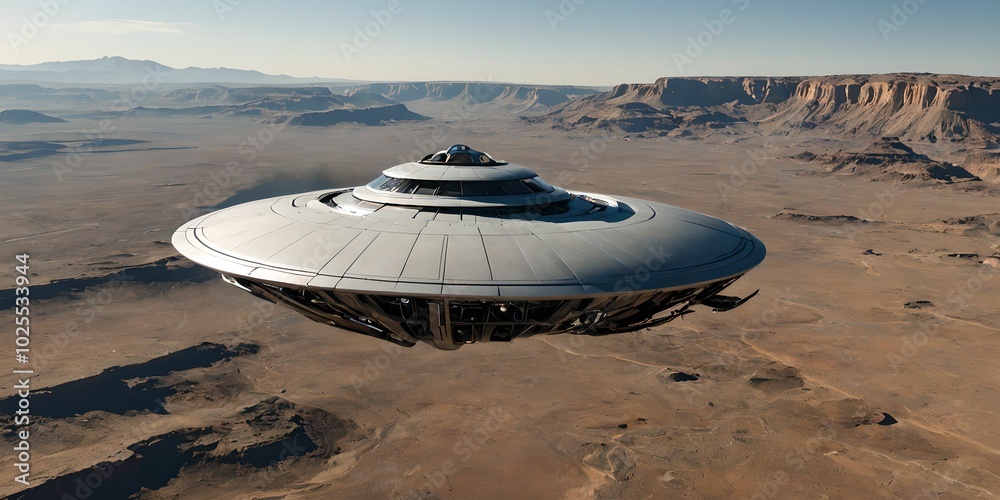 wallpaper representing a manned flying saucer approaching the earth. wallpaper representing a manned flying saucer approaching the earth.