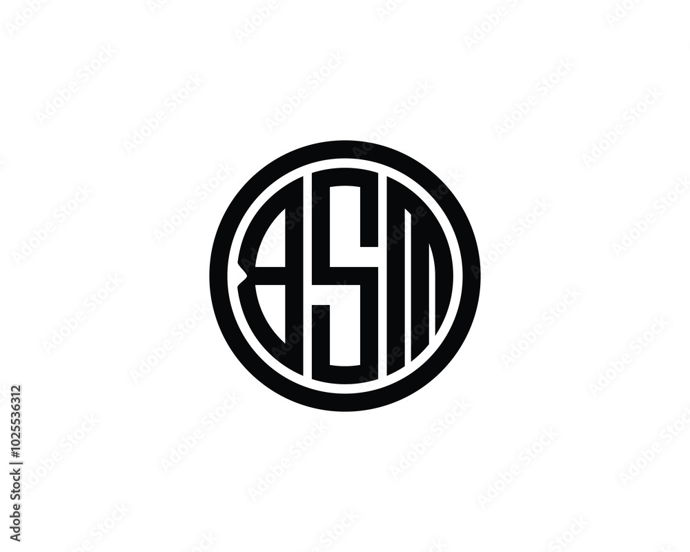 BSM logo design vector template. BSM BSM logo design vector template. BSM