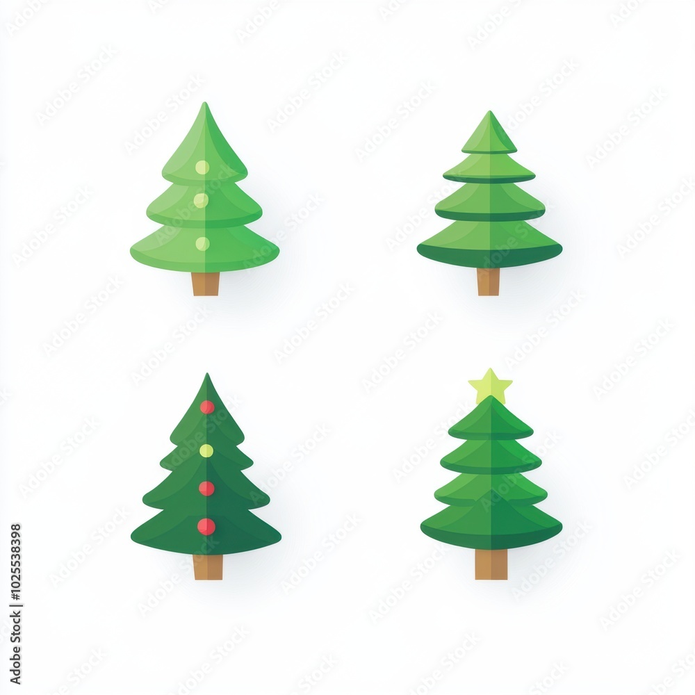 Vector illustration of Christmas tree Vector illustration of Christmas tree