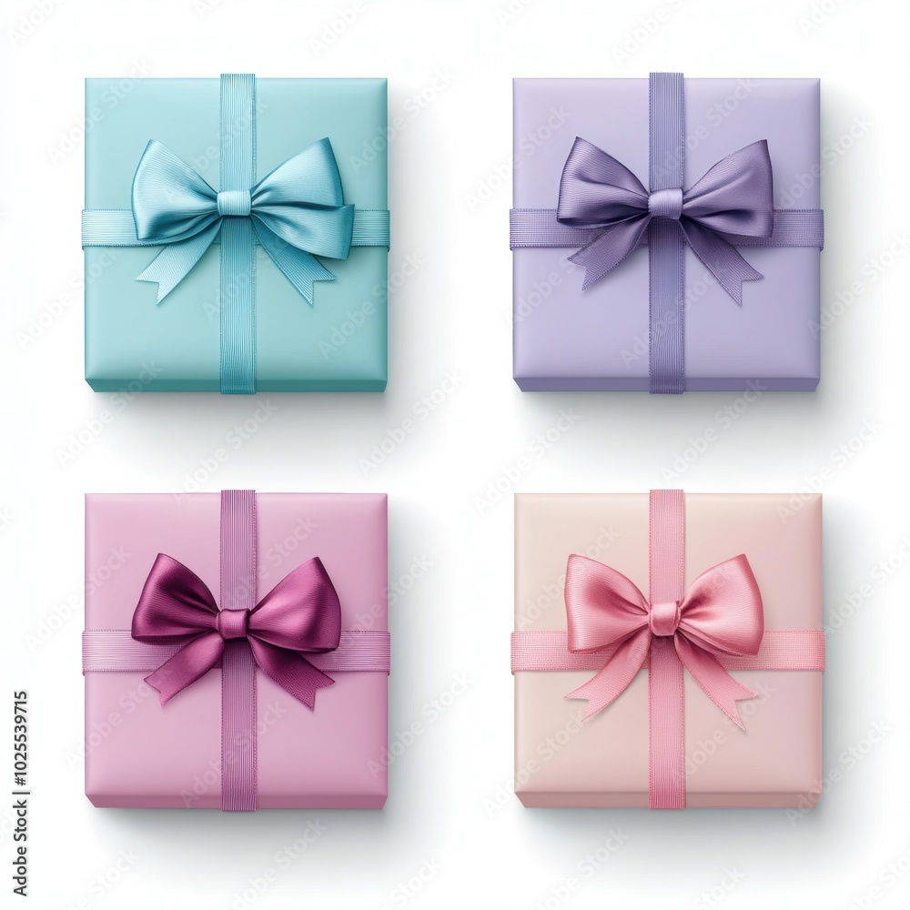 Gift box for holiday closeup view Gift box for holiday closeup view