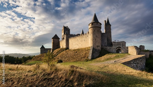 Stunning views from the castle ramparts await. photo