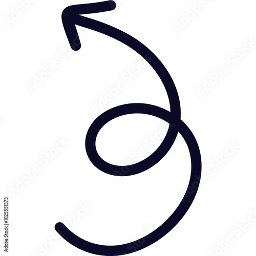 Hand-drawn arrow symbols without background can be used as png.