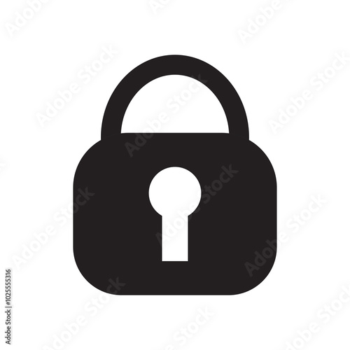 padlock logo icon