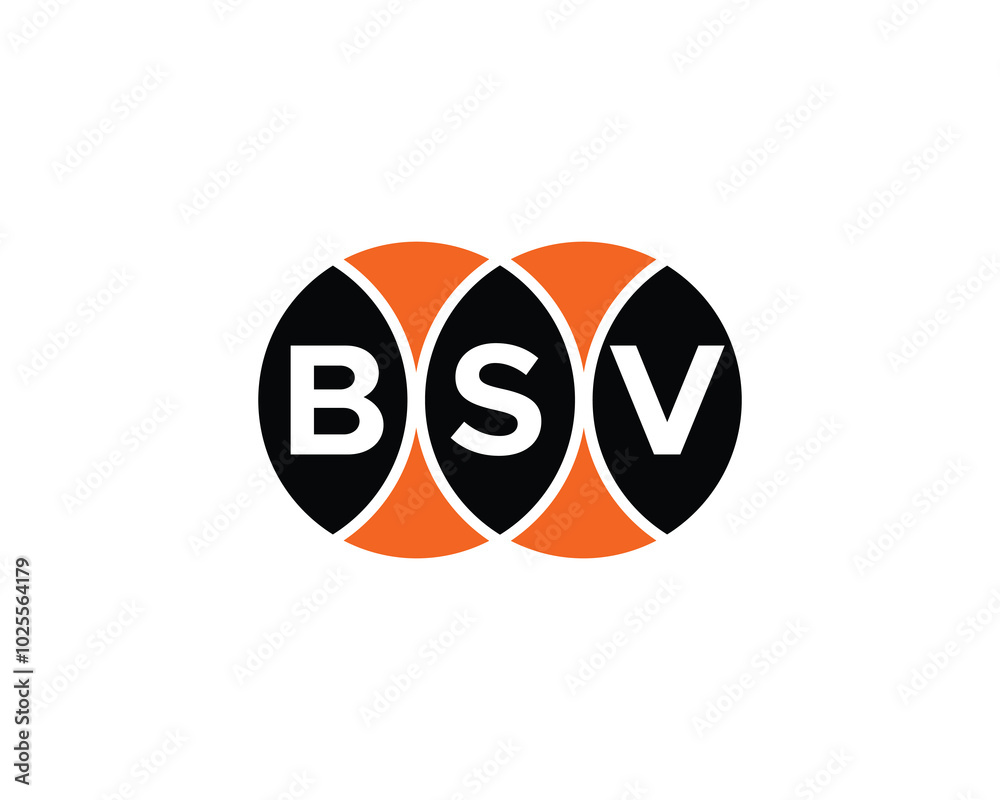 BSV logo design vector template. BSV BSV logo design vector template. BSV