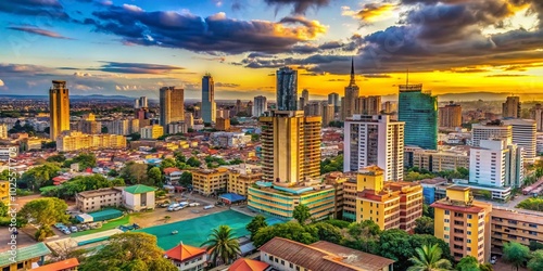 Explore the Vibrant Cities of Kenya: Nairobi, Mombasa, Kisumu and More - A Journey Through Urban Life and #1025571703