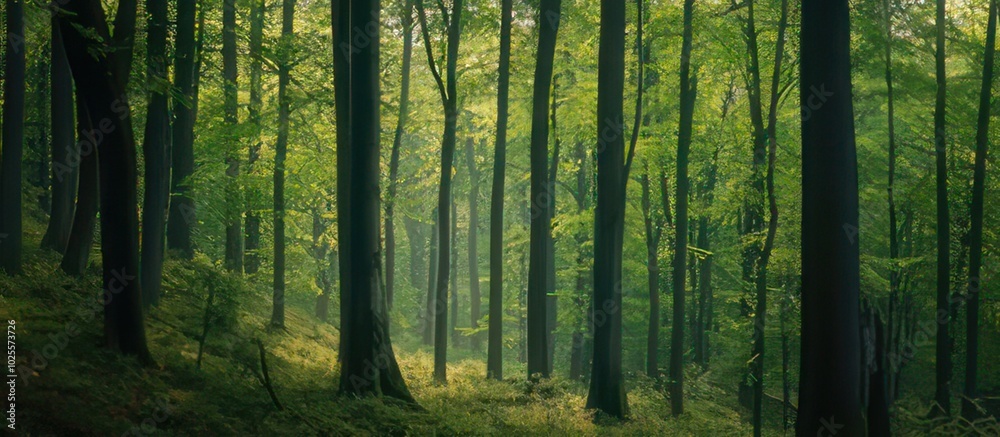 Beautiful Forest Nature landscape. Beautiful Forest Nature landscape.