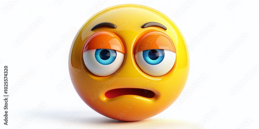 Eye Rolling Emoji Symbol for Expressing Sarcasm and Disappointment in Digital Communication and Social Media Eye Rolling Emoji Symbol for Expressing Sarcasm and Disappointment in Digital Communication and Social Media