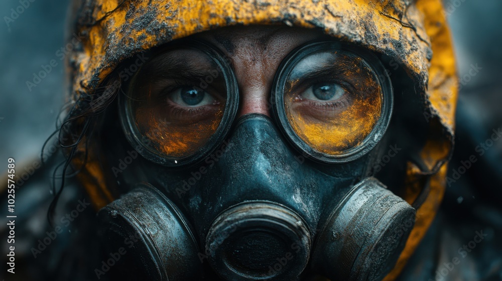 Coal Miner Struggling with Respiratory Issues Highlighting Health Risks in the Mining Industry Coal Miner Struggling with Respiratory Issues Highlighting Health Risks in the Mining Industry