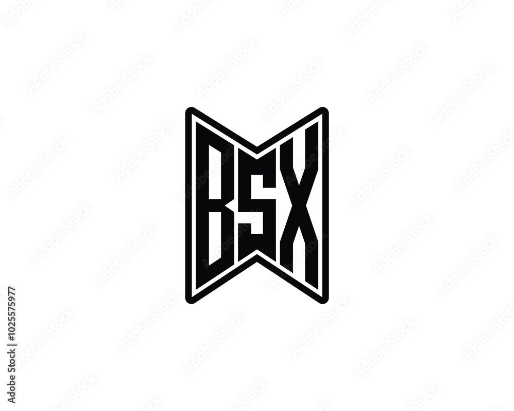 BSX logo design vector template. BSX BSX logo design vector template. BSX