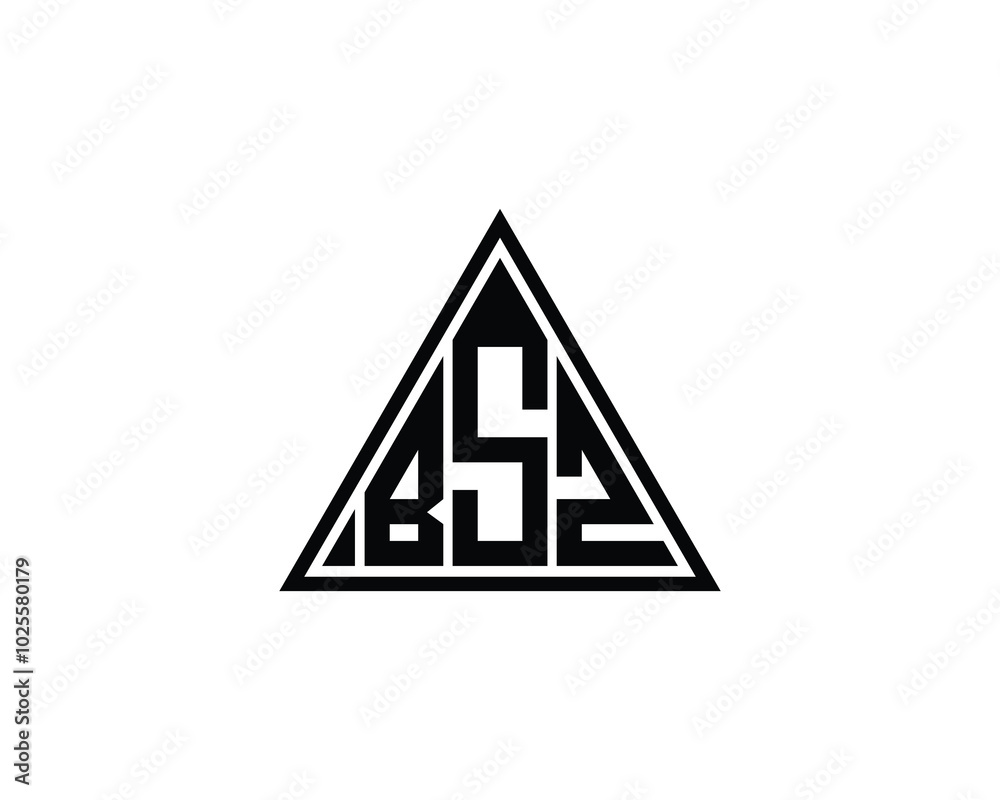 BSZ logo design vector template. BSZ BSZ logo design vector template. BSZ