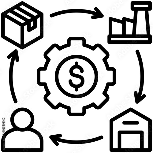 Value Chain Icon