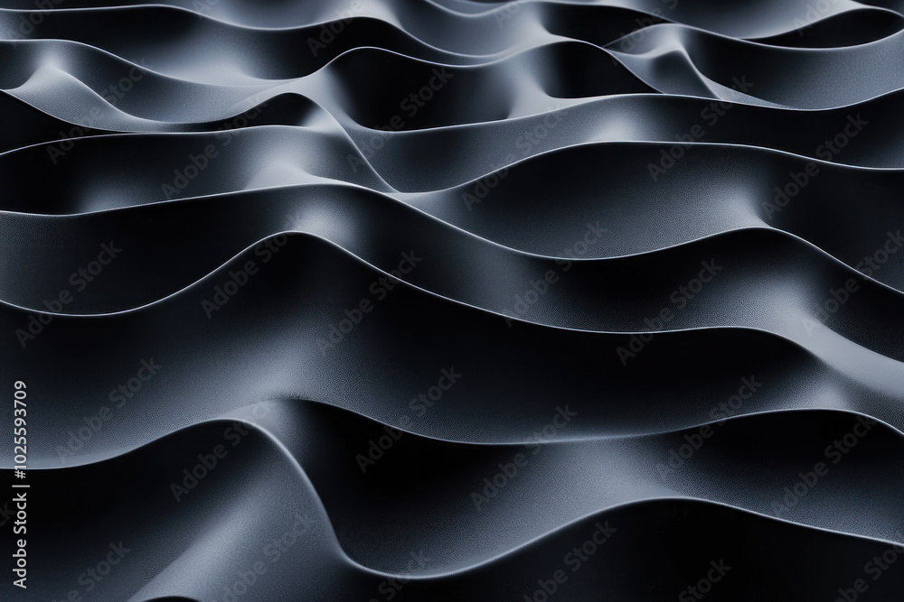 Black background with wavy lines creating a dynamic and abstract pattern. Black background with wavy lines creating a dynamic and abstract pattern.