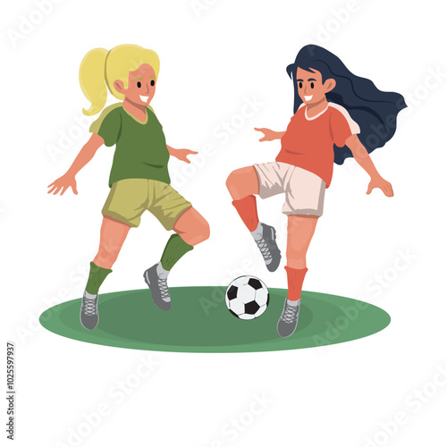 girls and women in various situations