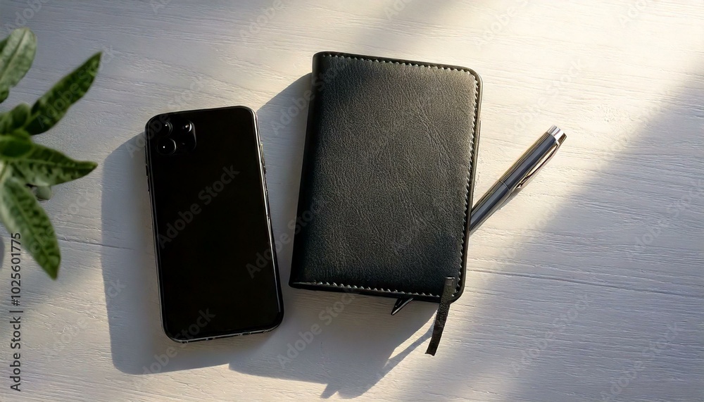 The notebook invites reflection and brainstorming. The notebook invites reflection and brainstorming.