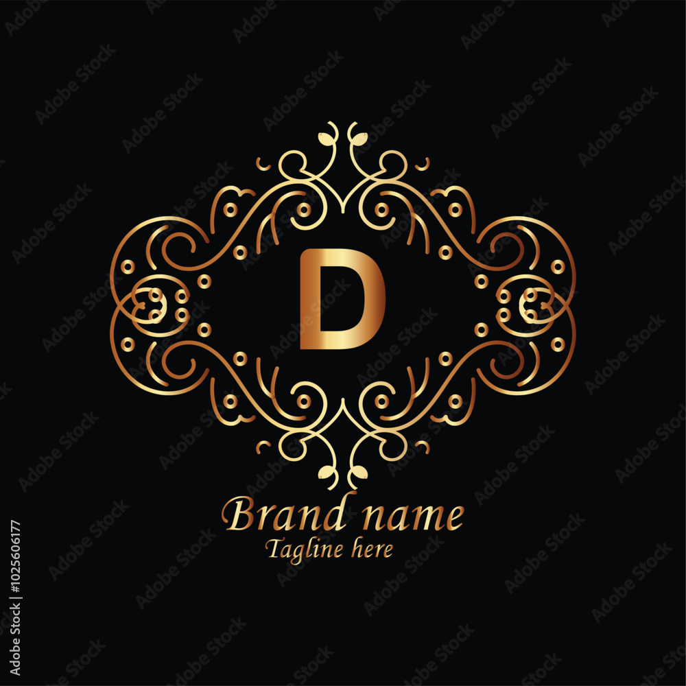 creative initial d latter logo design with modern business vector template, luxury d latter logo , creative isolate d monogram latter logo , crow logo , royal logo with golden color and new design creative initial d latter logo design with modern business vector template, luxury d latter logo , creative isolate d monogram latter logo , crow logo , royal logo with golden color and new design