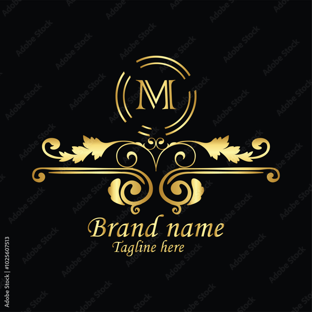 creative initial m latter logo design with modern business vector template, luxury m latter logo , creative isolate m monogram latter logo , crow logo , royal logo with golden color and new design creative initial m latter logo design with modern business vector template, luxury m latter logo , creative isolate m monogram latter logo , crow logo , royal logo with golden color and new design